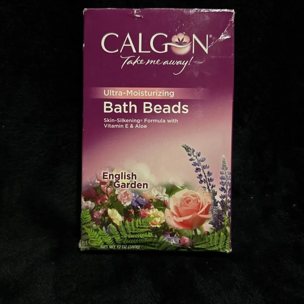 Calgon Ultra Moisturizing English Garden Bath Beads 12 Oz